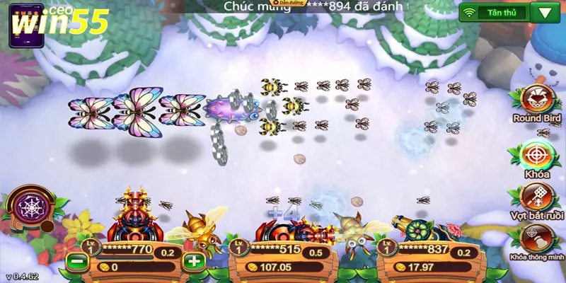 các loại súng bắn cá Win55