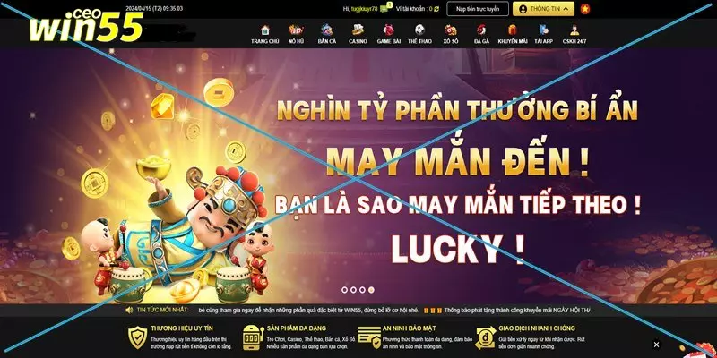 Link Win55 mới nhất