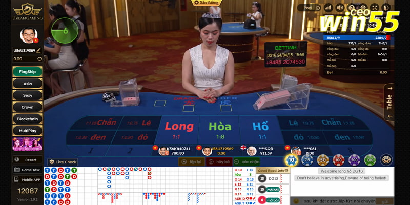 Rồng Hổ Win55